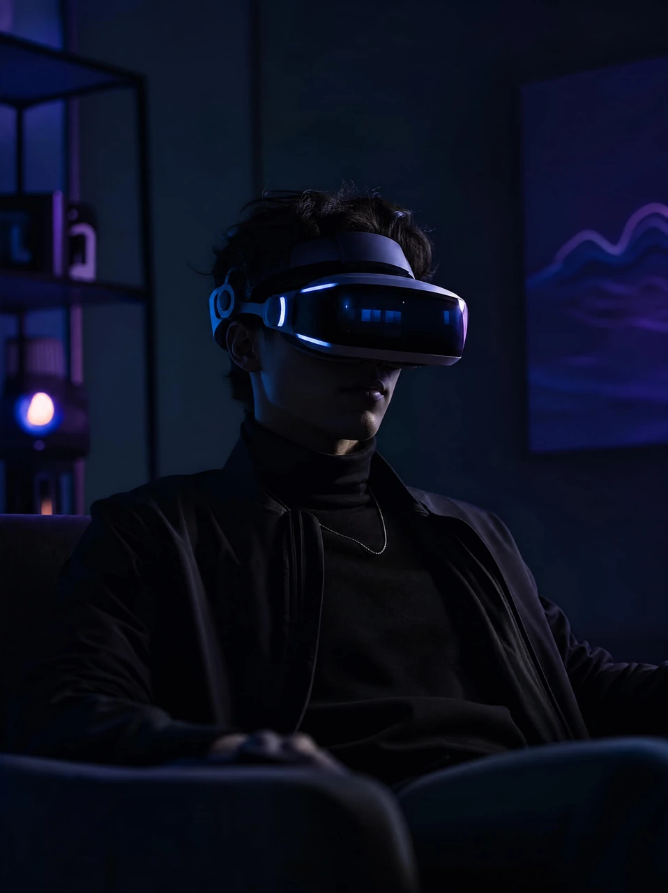 Cyberpunk VR Visor